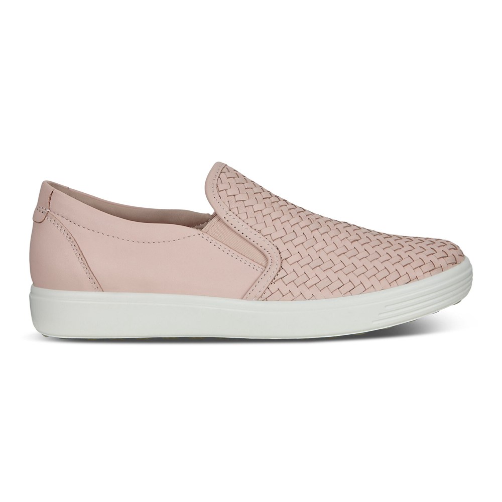 Slip On Mujer - ECCO Soft 7 - Rosas - PRL481567